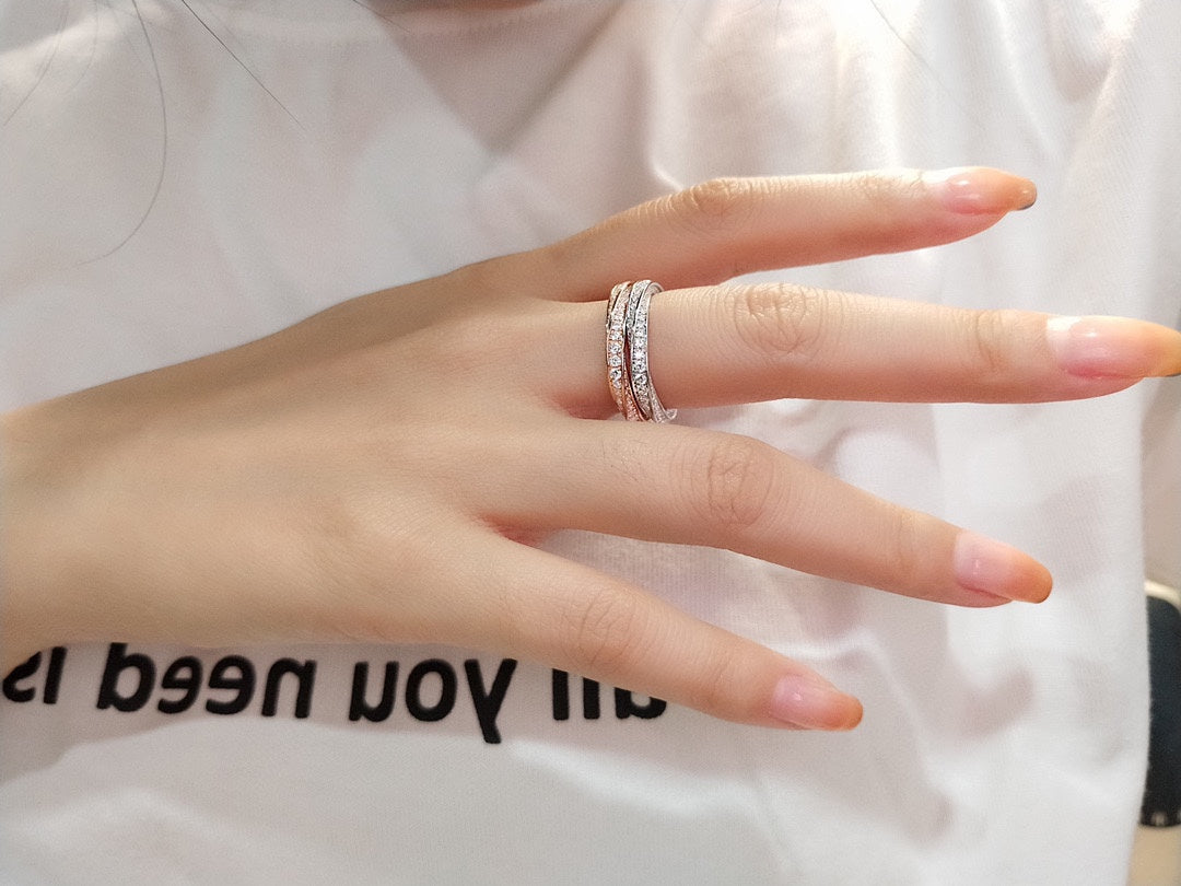 [Resenara Jewelry]SPIRAL DIAMOND RING