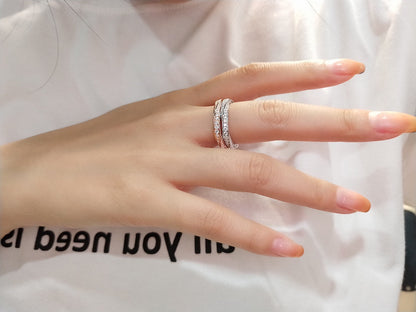 [Resenara Jewelry]SPIRAL DIAMOND RING