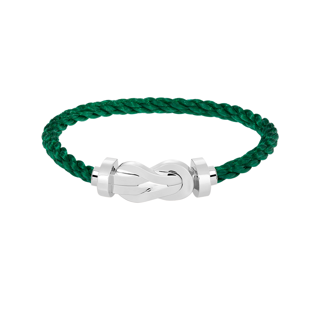 [Renovia Jewelry]CHANCE LARGE 8 FIGURE BUCKLE NO DIAMOND BRACELET SILVER