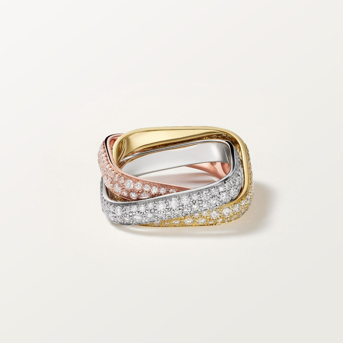 [Renovia Jewelry]TRINITY 3.5MM CUSHION RING COLLECTION