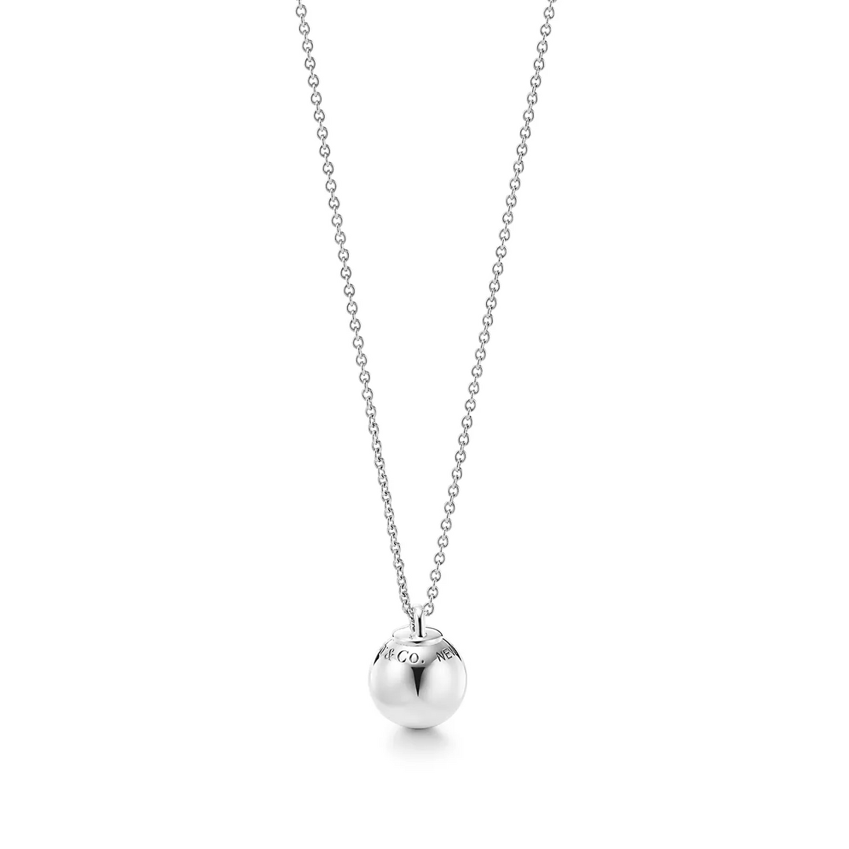 [Resenara Jewelry]BALL PENDANT 12.75MM NECKLACE