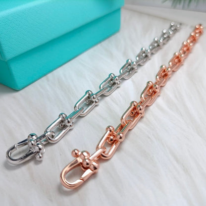 [Resenara Jewelry]HARDWEAR BRACELET PINK GOLD AND SILVER