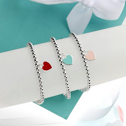 [Resenara Jewelry]MINI HEART BRACELET SILVER