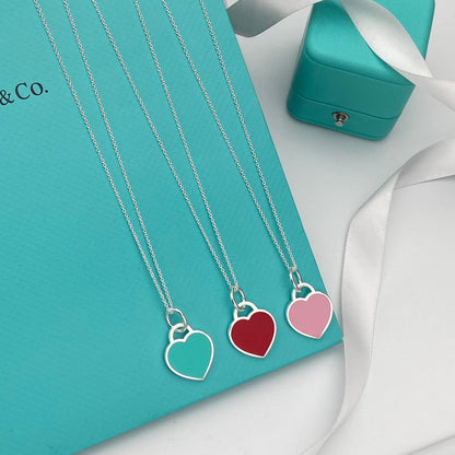 [Resenara Jewelry]HEART PEDANT SILVER NECKLACE