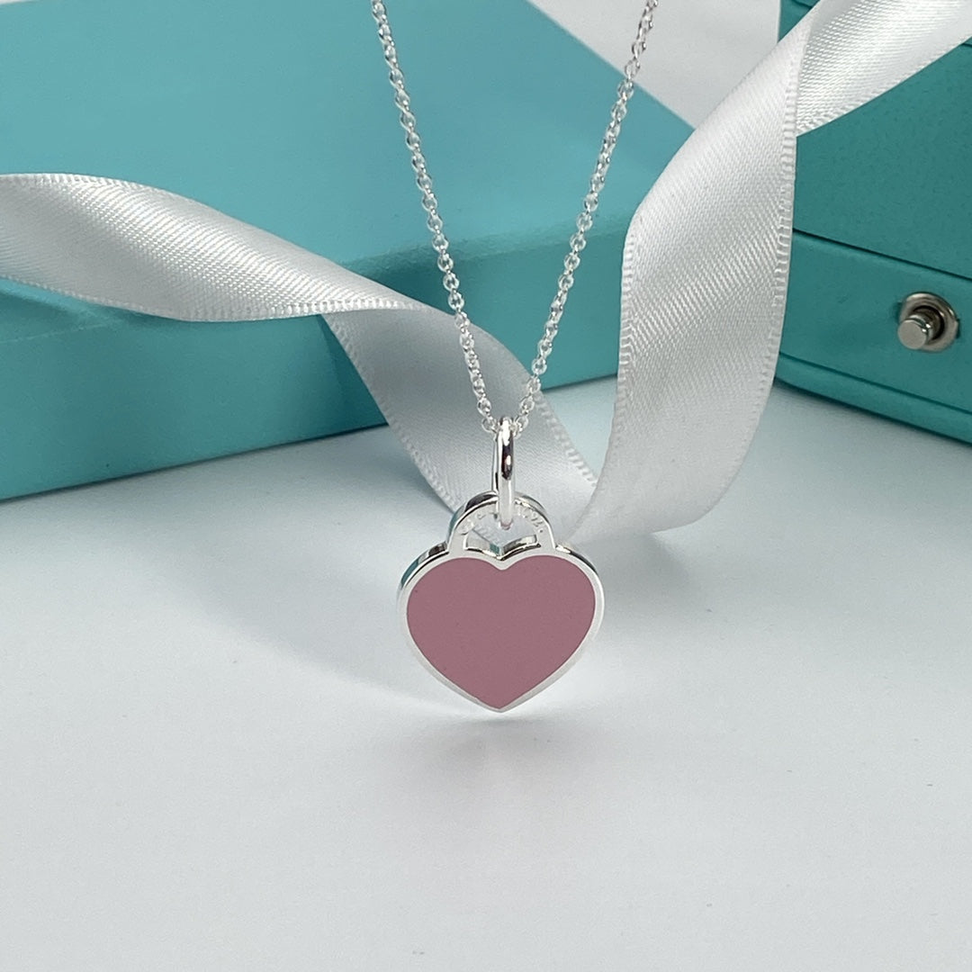 [Resenara Jewelry]HEART PEDANT SILVER NECKLACE