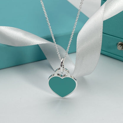 [Resenara Jewelry]HEART PEDANT SILVER NECKLACE