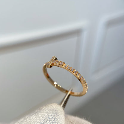 [Resenara Jewelry]T RING DIAMOND PINK GOLD