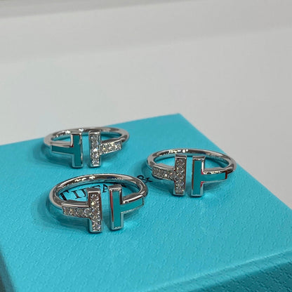 [Resenara Jewelry] WIRE TURQUOISE DIAMOND RING SILVER