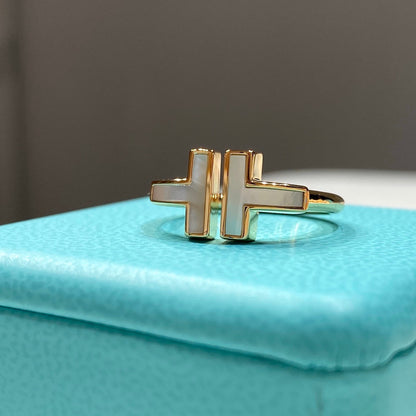 [Resenara Jewelry] WIRE MOP RING PINK GOLD