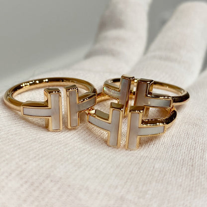 [Resenara Jewelry] WIRE MOP RING PINK GOLD