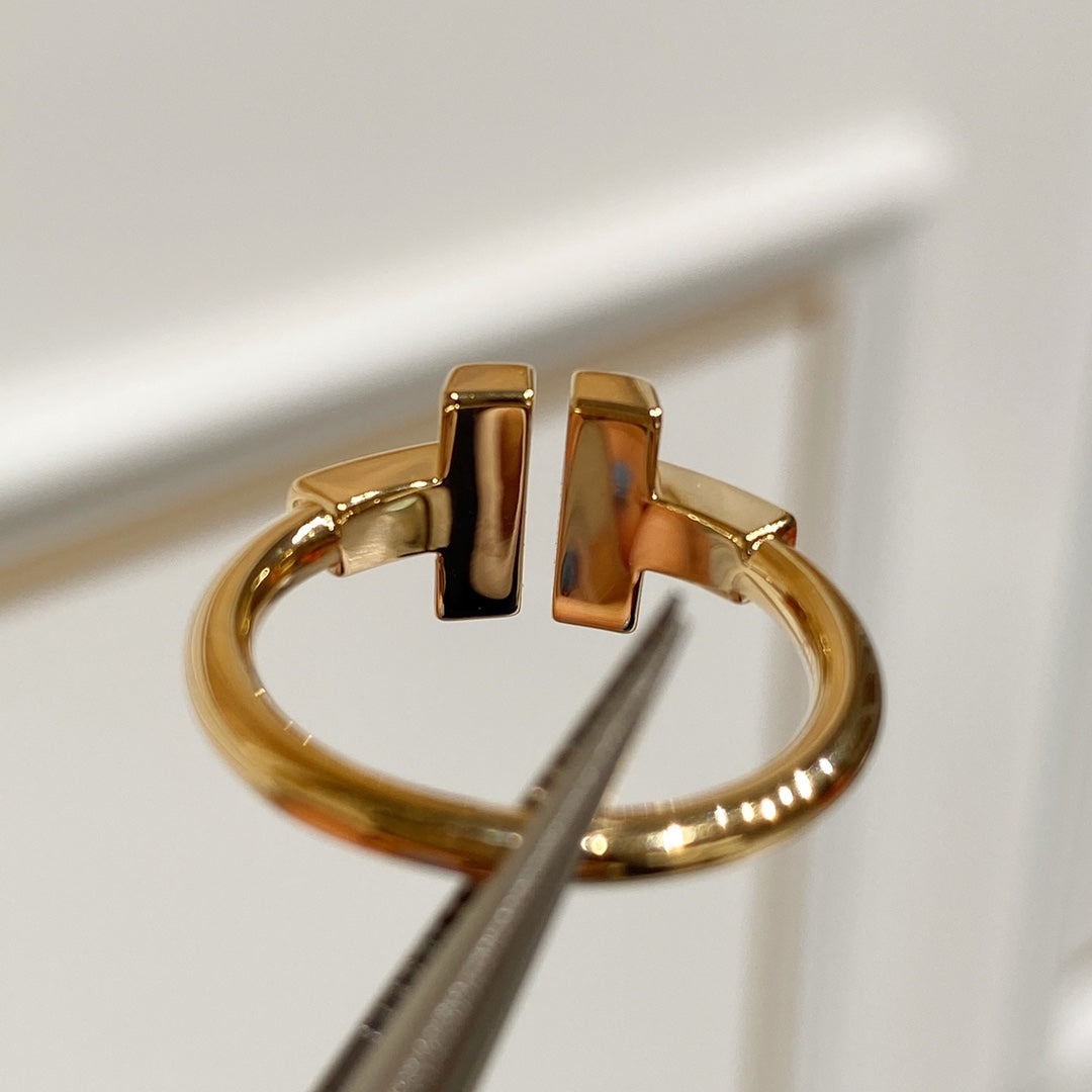 [Resenara Jewelry] WIRE MOP RING PINK GOLD