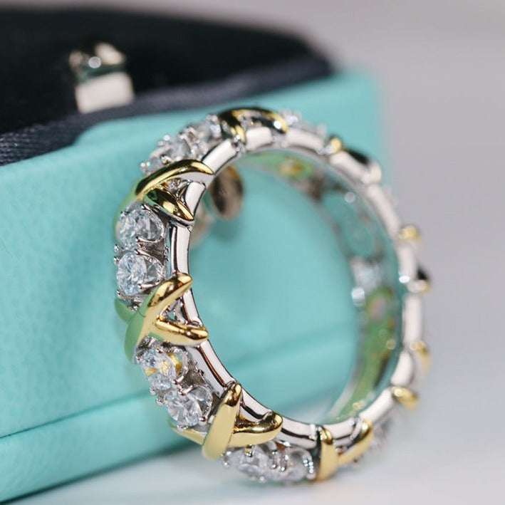 [Resenara Jewelry]SIXTEEN STONE RING GOLD