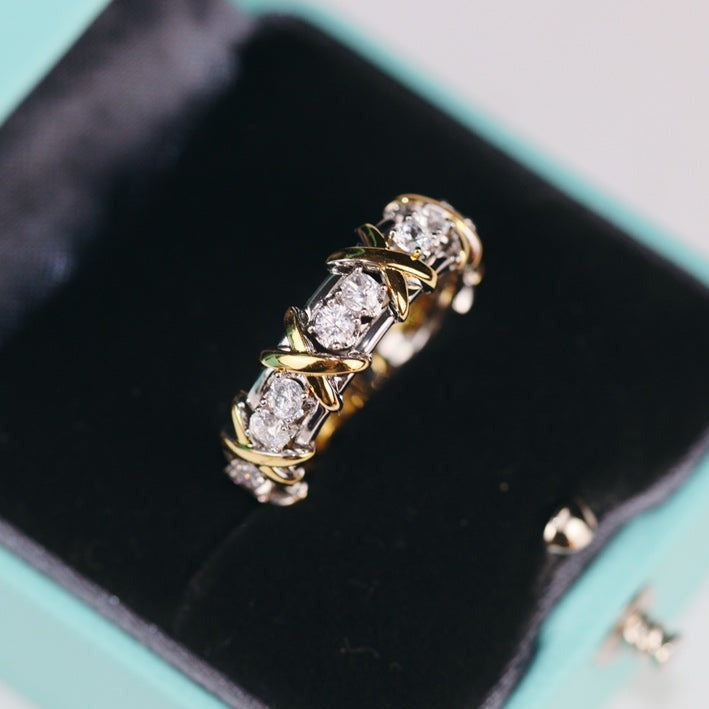 [Resenara Jewelry]SIXTEEN STONE RING GOLD