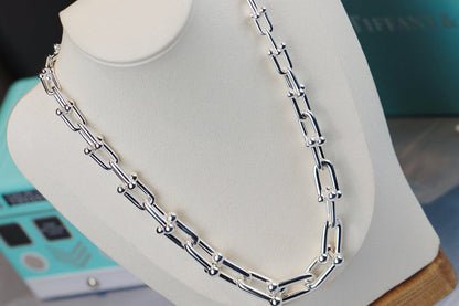 [Resenara Jewelry]HARDWEAR LINK SILVER NECKLACE