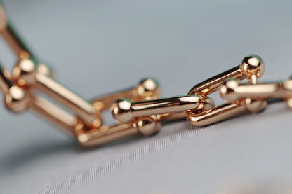 [Resenara Jewelry]HARDWEAR LINK GOLD NECKLACE