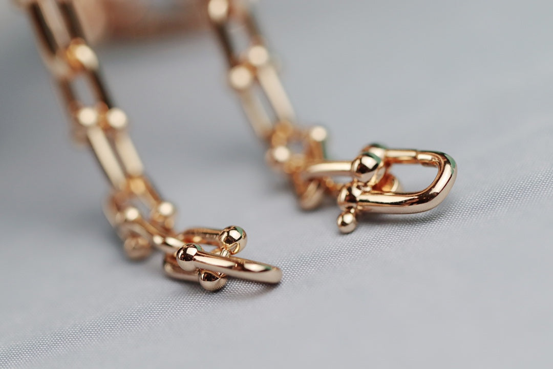 [Resenara Jewelry]HARDWEAR LINK GOLD NECKLACE