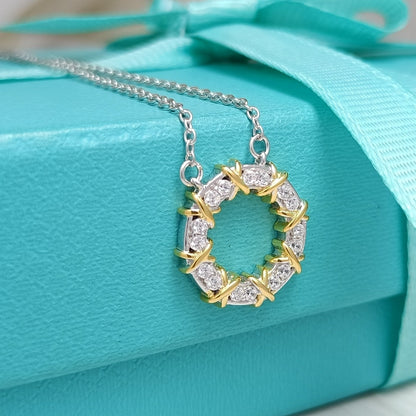 [Resenara Jewelry]SIXTEEN STONE NECKLACE GOLD