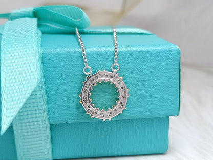 [Resenara Jewelry]SIXTEEN STONE NECKLACE GOLD