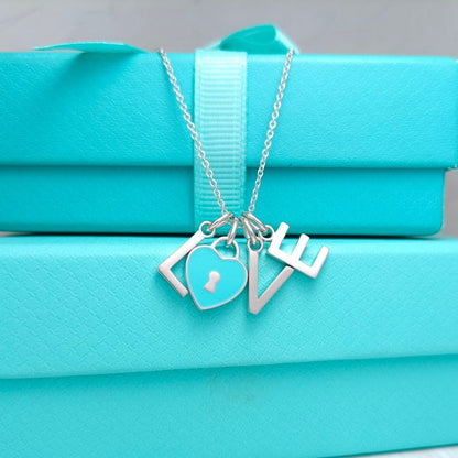 [Resenara Jewelry]LOVE TEXT PEDANT NECKLACE