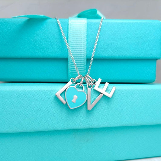 [Resenara Jewelry]LOVE TEXT PEDANT NECKLACE