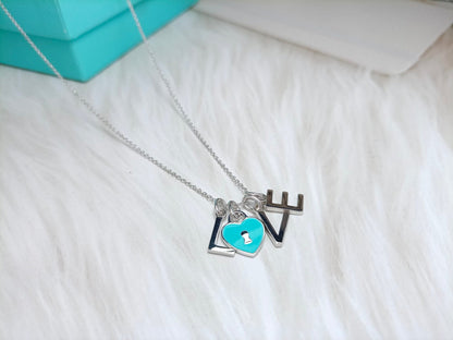 [Resenara Jewelry]LOVE TEXT PEDANT NECKLACE
