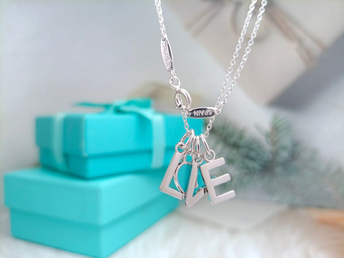 [Resenara Jewelry]LOVE TEXT PEDANT NECKLACE