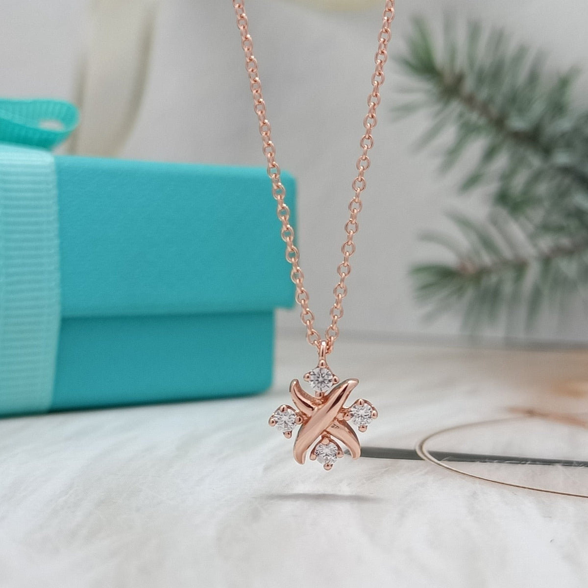 [Resenara Jewelry]PINWHEEL NECKLACE DIAMOND