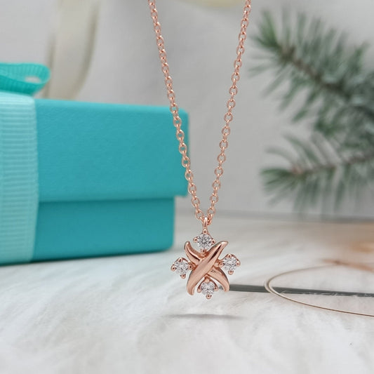 [Resenara Jewelry]PINWHEEL NECKLACE DIAMOND