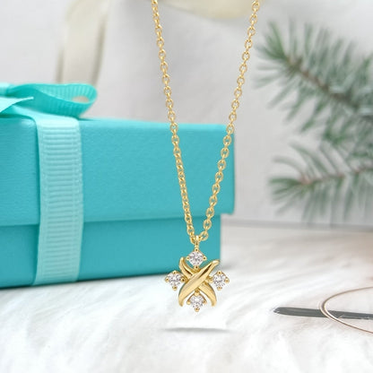 [Resenara Jewelry]PINWHEEL NECKLACE DIAMOND