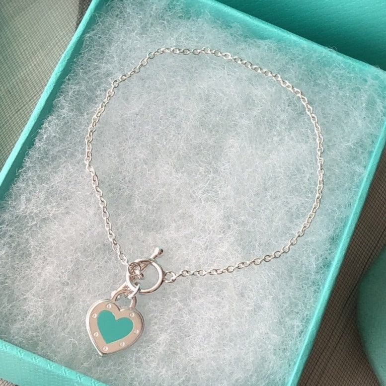 [Resenara Jewelry]LOVE HEART BLUE BRACELET