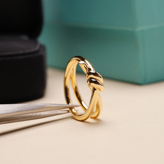 [Resenara Jewelry]KNOT RING GOLD