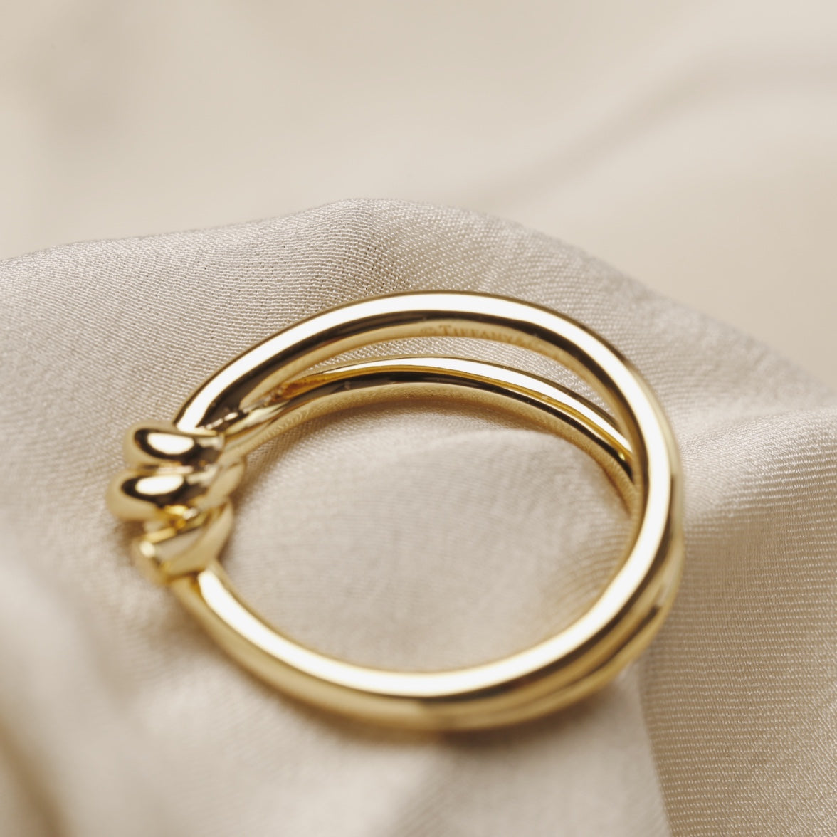 [Resenara Jewelry]KNOT RING GOLD