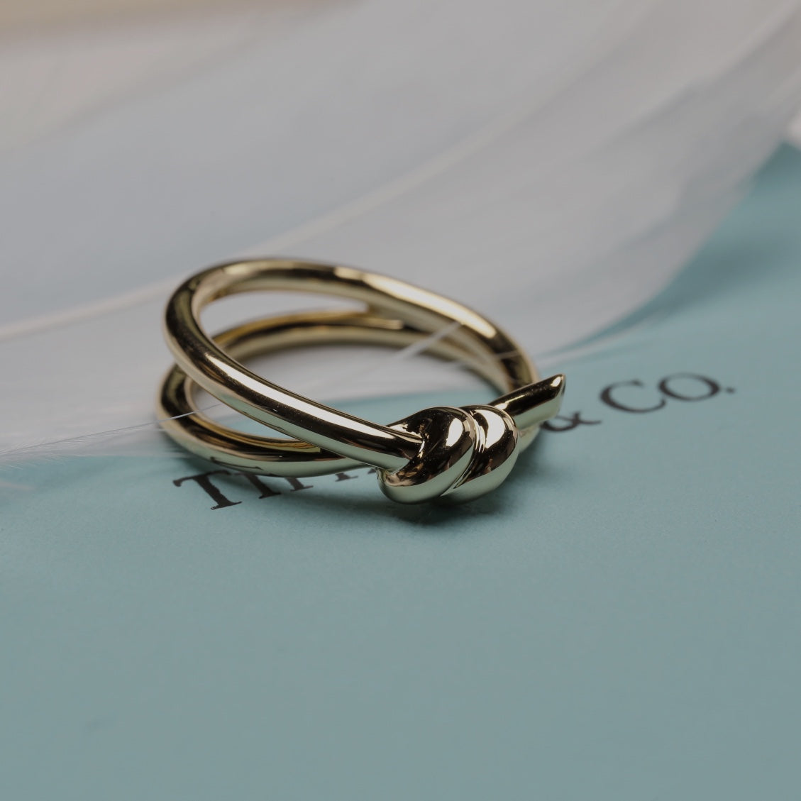 [Resenara Jewelry]KNOT RING GOLD