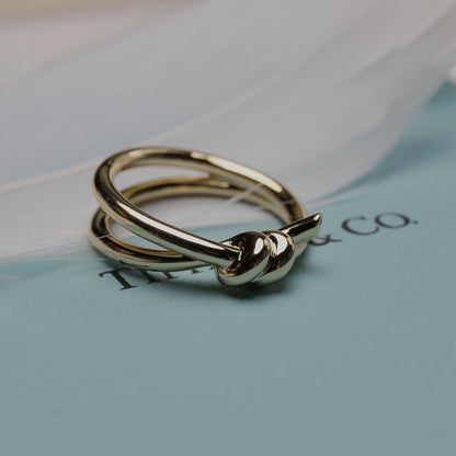[Resenara Jewelry]KNOT RING GOLD