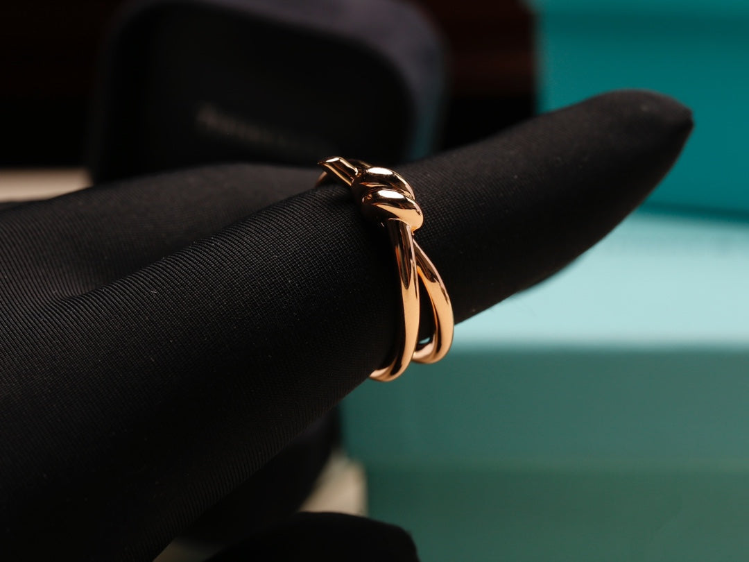 [Resenara Jewelry]KNOT RING PINK GOLD