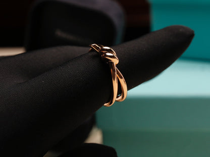 [Resenara Jewelry]KNOT RING PINK GOLD