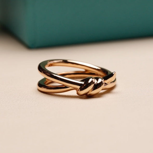 [Resenara Jewelry]KNOT RING PINK GOLD