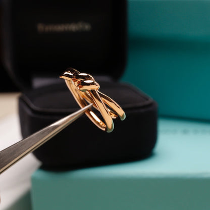 [Resenara Jewelry]KNOT RING PINK GOLD