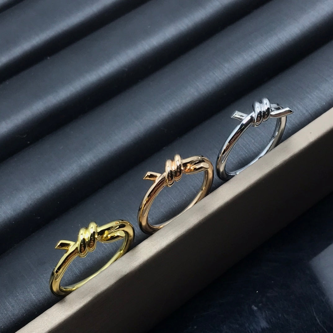 [Resenara Jewelry]KNOT RING 1.2MM