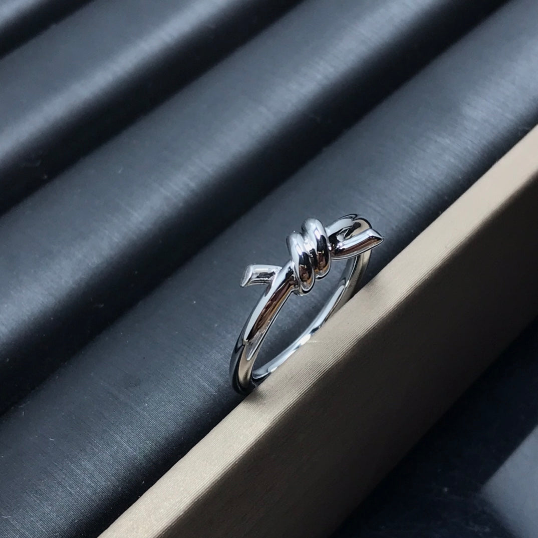 [Resenara Jewelry]KNOT RING 1.2MM