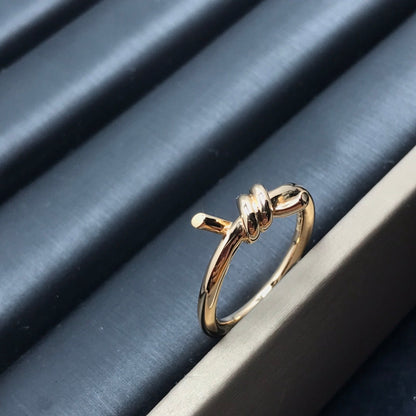[Resenara Jewelry]KNOT RING 1.2MM