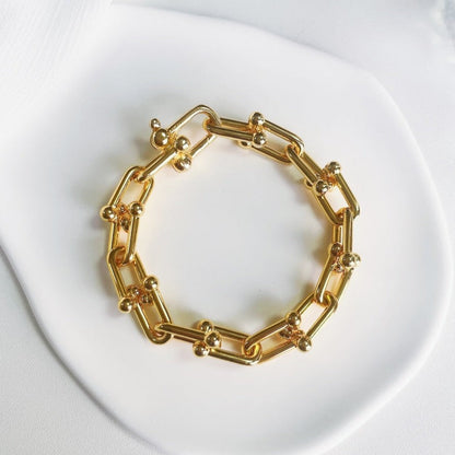 [Resenara Jewelry]HARDWEAR GOLD BRACELET