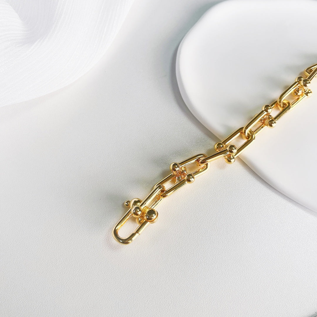 [Resenara Jewelry]HARDWEAR GOLD BRACELET