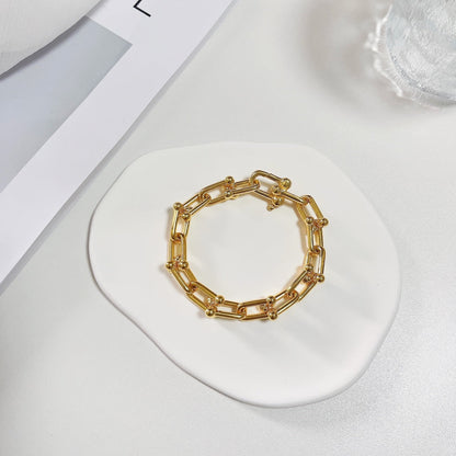 [Resenara Jewelry]HARDWEAR GOLD BRACELET