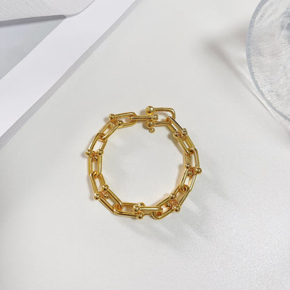 [Resenara Jewelry]HARDWEAR GOLD BRACELET