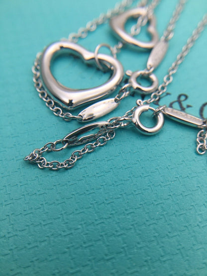 [Resenara Jewelry]OPEN HEART SILVER NECKLACE