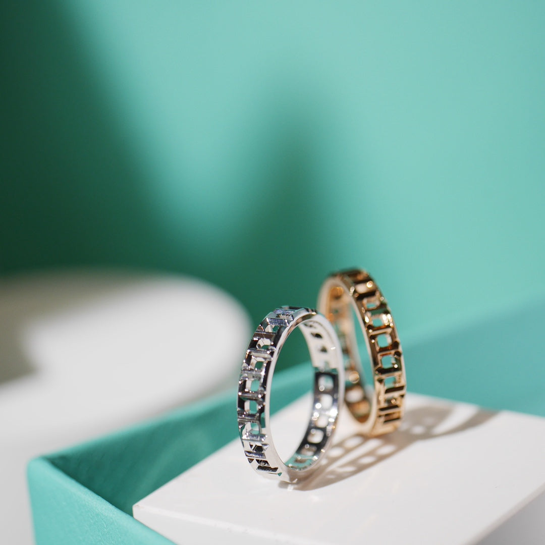 [Resenara Jewelry]T TRUE 3.5MM PINK GOLD RING