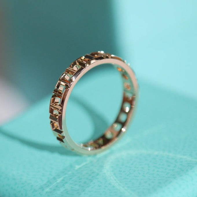 [Resenara Jewelry]T TRUE 3.5MM PINK GOLD RING