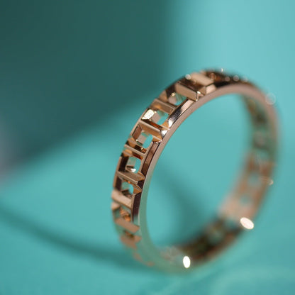 [Resenara Jewelry]T TRUE 3.5MM PINK GOLD RING