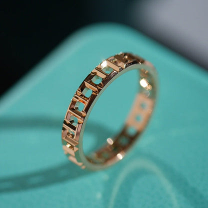 [Resenara Jewelry]T TRUE 3.5MM PINK GOLD RING